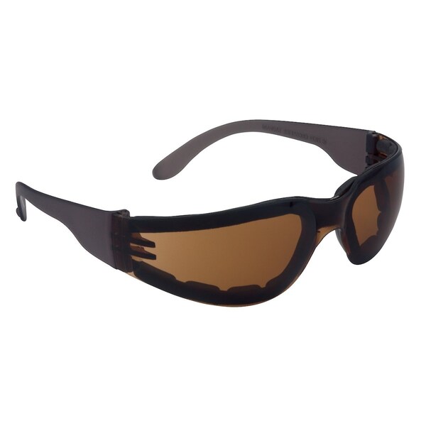 Safety Glasses, Shield, Full Frame 1.7" x1.77" x5.6"